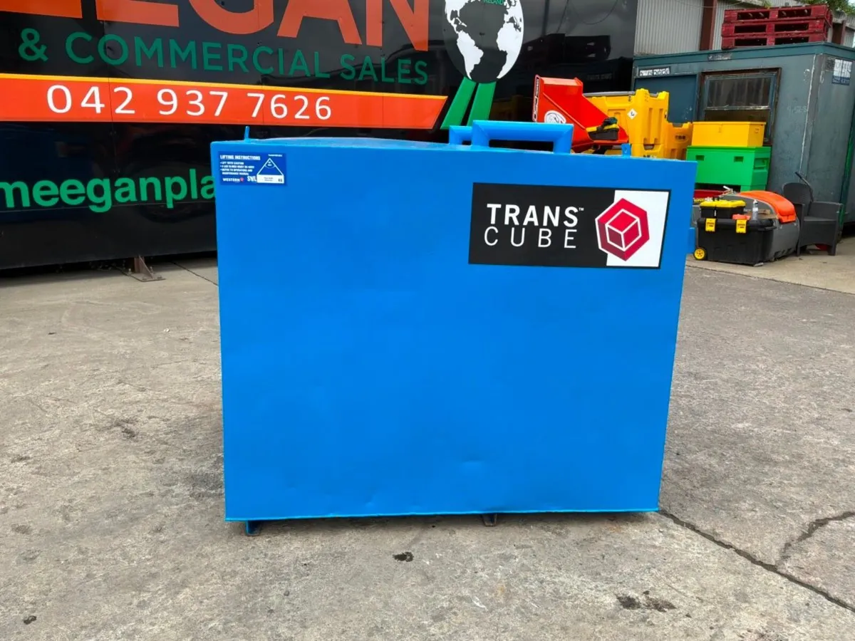 1350 Litres bunded fuel delivery / storage bowser. - Image 2