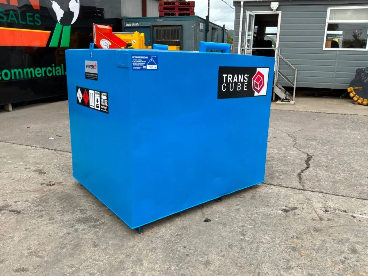 1350 Litres bunded fuel delivery / storage bowser. - Image 3