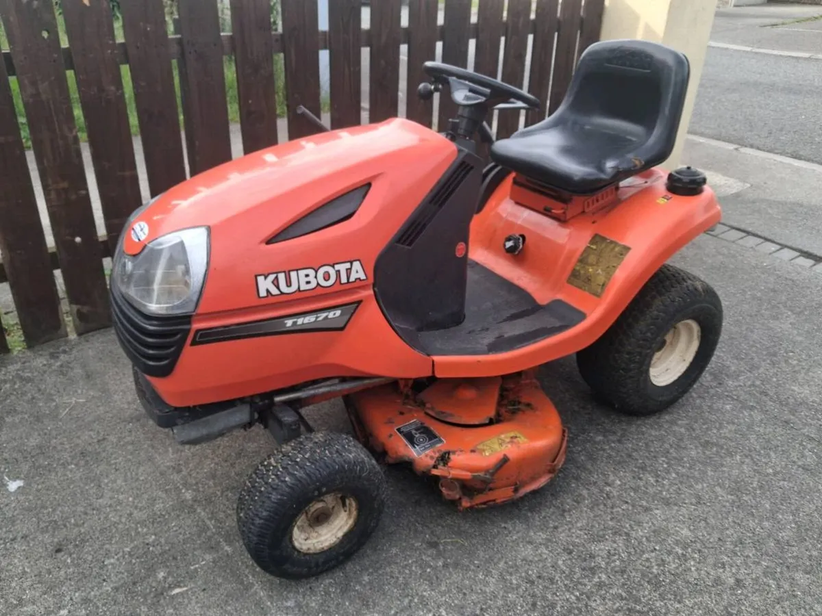 Kubota lawnmower - Image 1