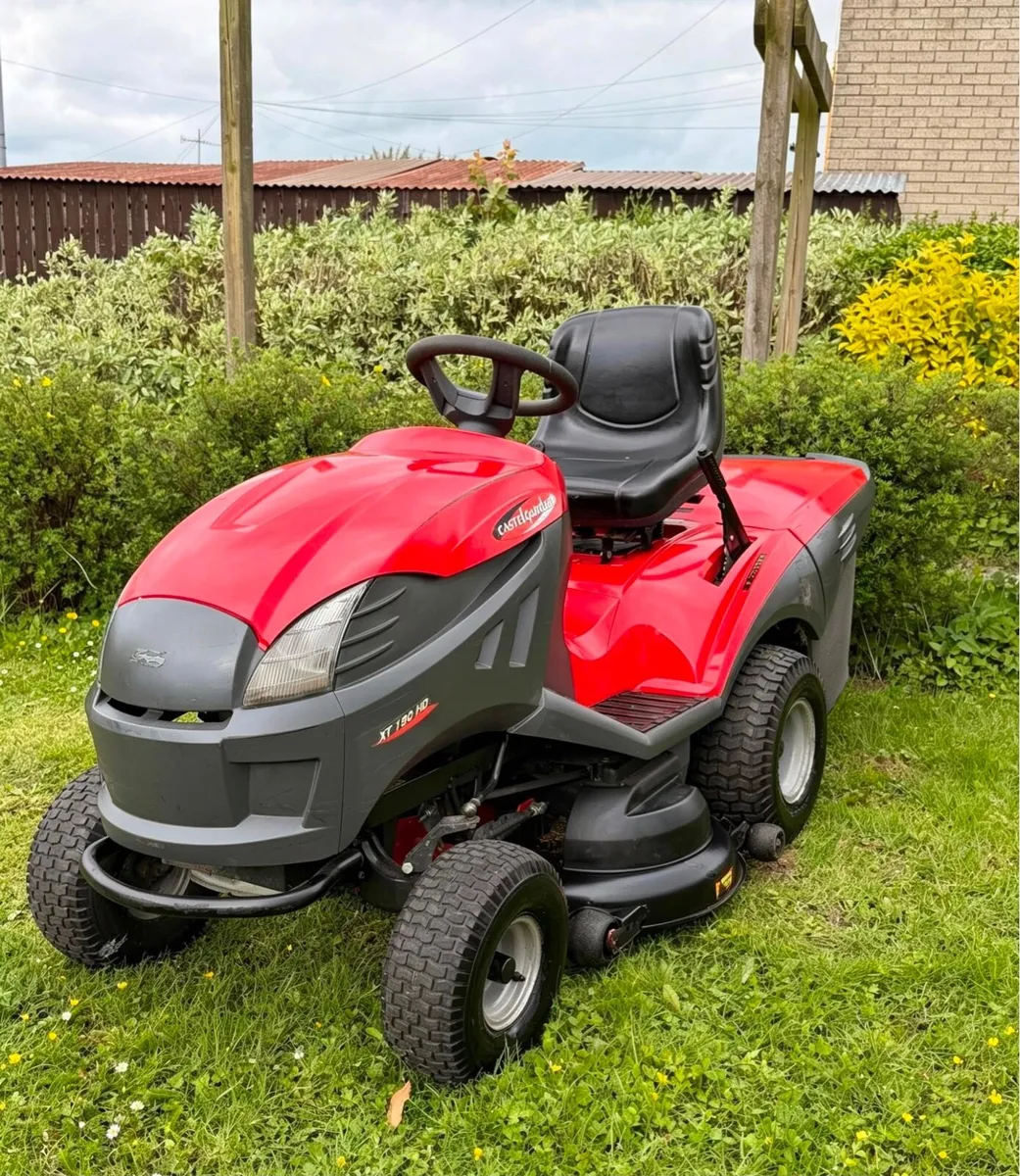 Castlegarden ride on lawnmower - Image 2