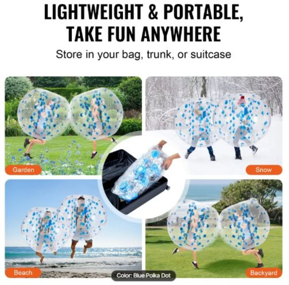 Inflatable Bumper Ball 1-Pack, 5FT/1.5M Body Sumo - Image 4