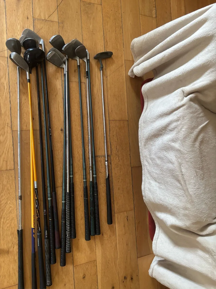 Left Handed Golf Club Set- (irons,driver,putter) - Image 1