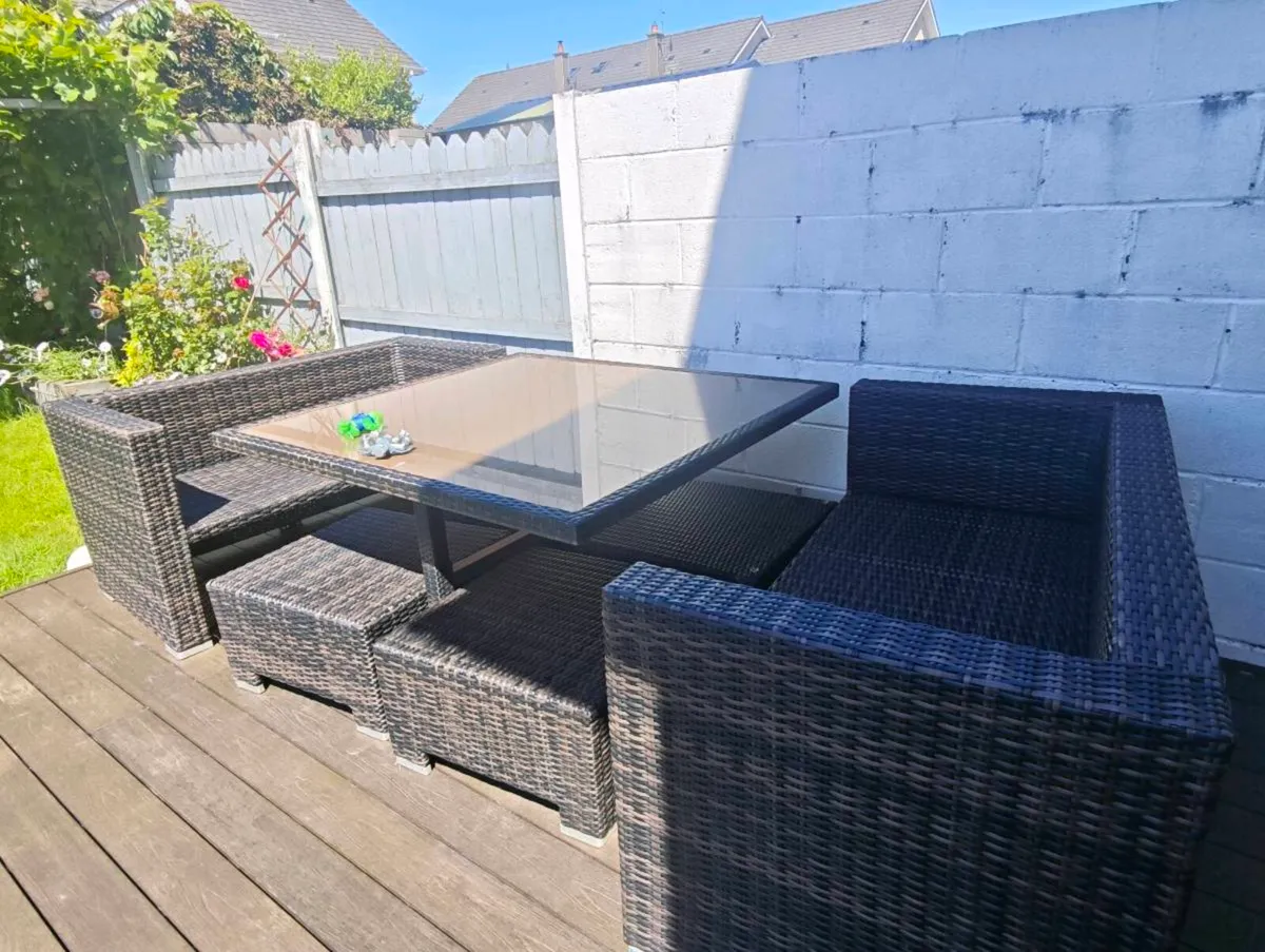Garden table set - Image 3