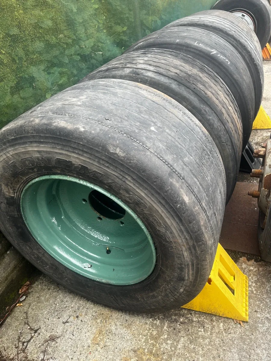 BPW 10 Stud axle 445/45/19.5 + other axle & tyres - Image 4