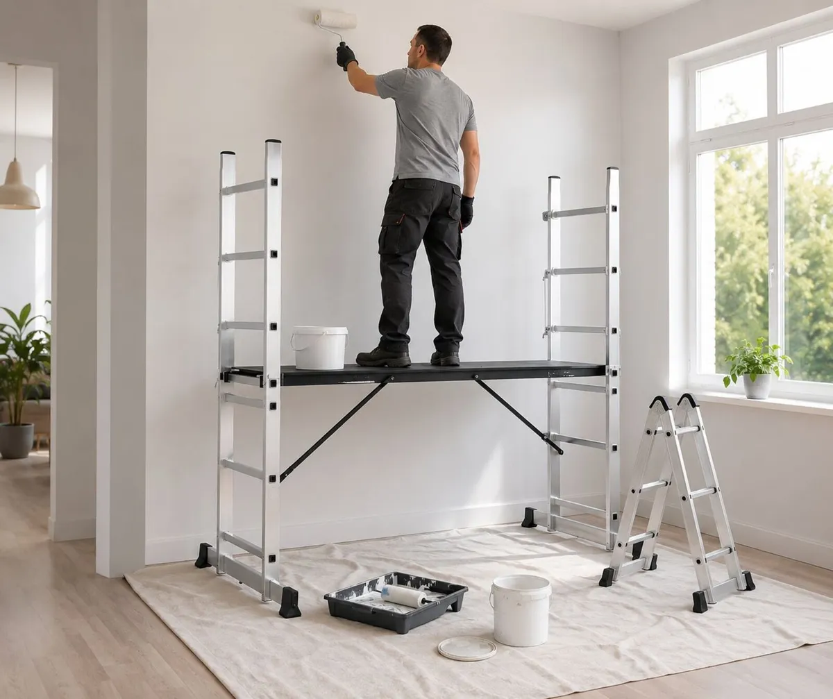 Mobile Aluminium Work Platform & Multifunction Sca - Image 2
