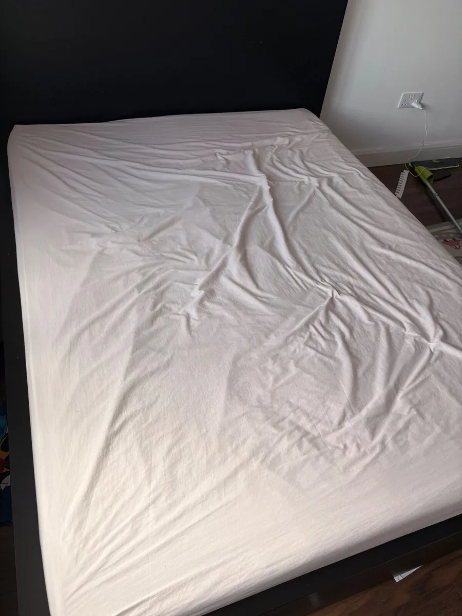 IKEA Malm Bed Frame 4 storage box + Mattress - Image 1