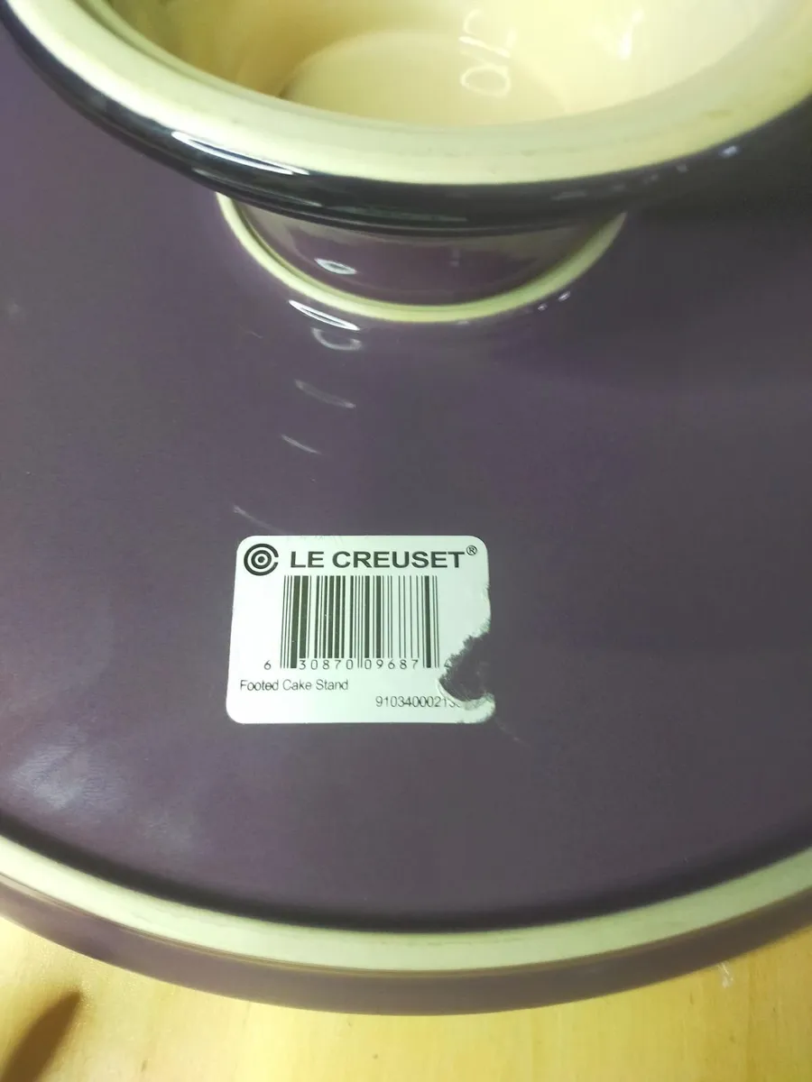 Le Creuset Purple Cake Stand - Image 3