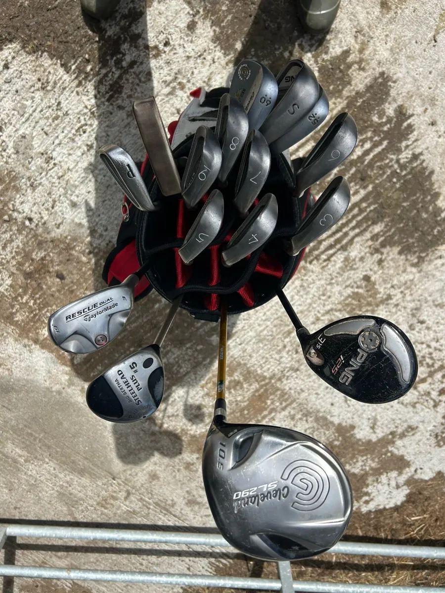 Full golf set and bag - Image 2