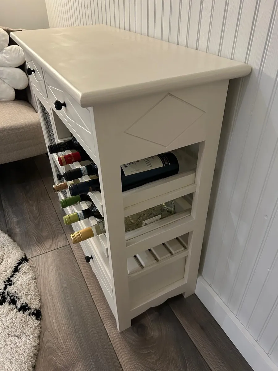Solid wood wine cabinet - Image 2