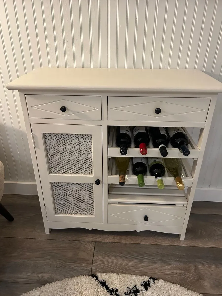 Solid wood wine cabinet - Image 3
