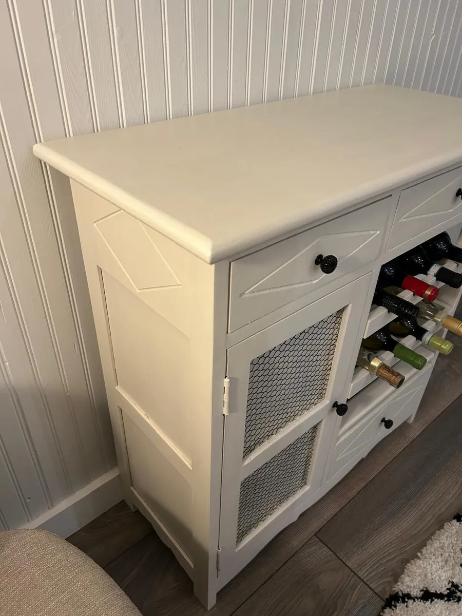 Solid wood wine cabinet - Image 4