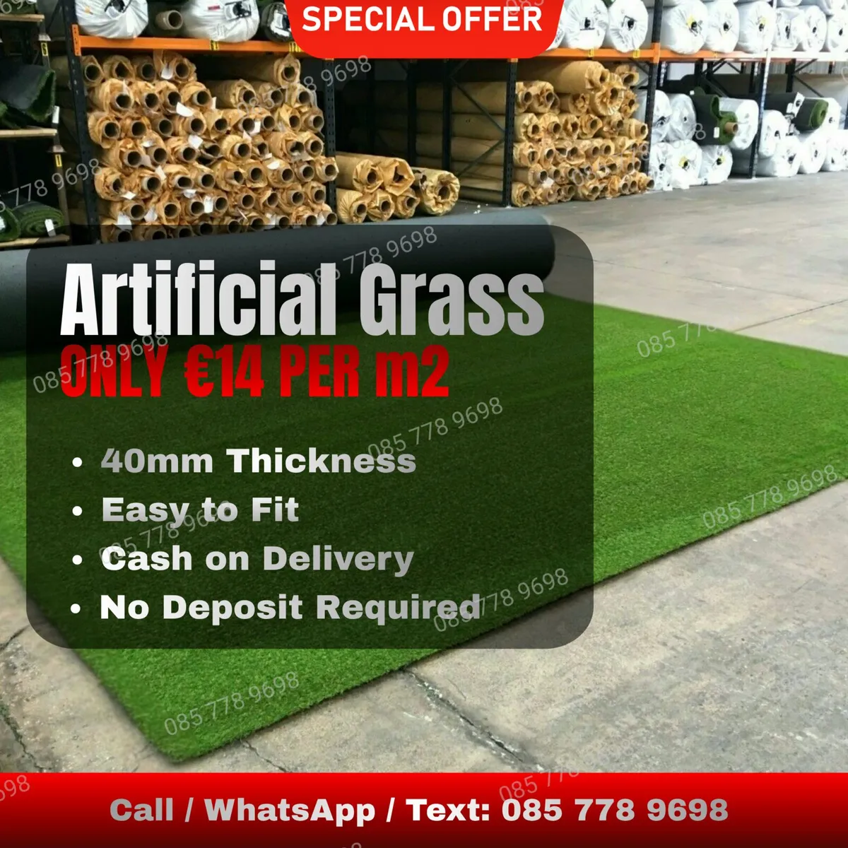 New 45mm Premium Artificial Grass - Image 1