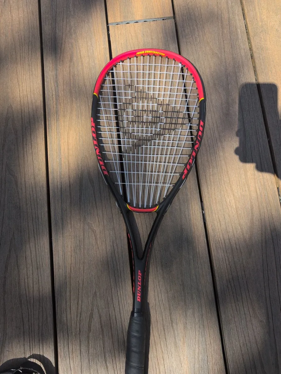 Dunlop Hotmelt Fusion 2.0 Squash Racket – Excellen - Image 2