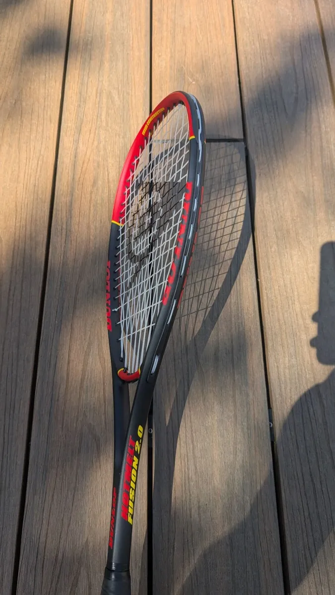 Dunlop Hotmelt Fusion 2.0 Squash Racket – Excellen - Image 3