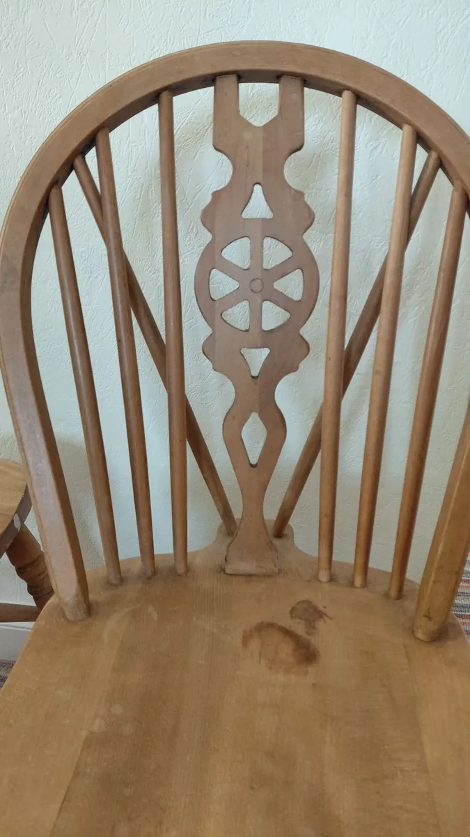 Solid wooden chairs - Image 2
