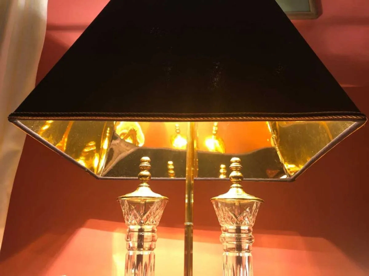 Vintage Waterford Crystal 'Parkmore' Table Lamp - Image 1