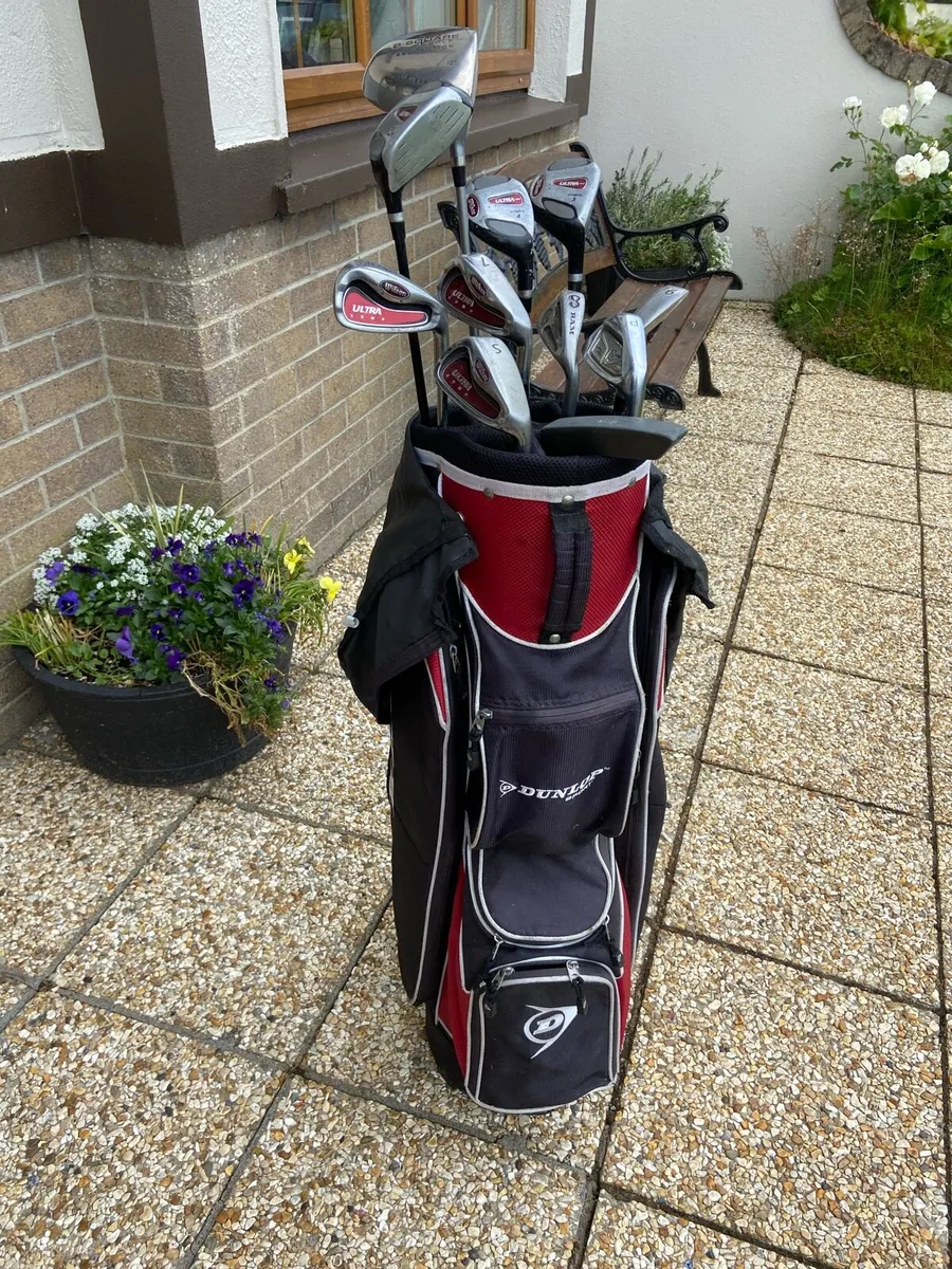 Golf. Clubs. &. Bag.  Mixed. Set - Image 1