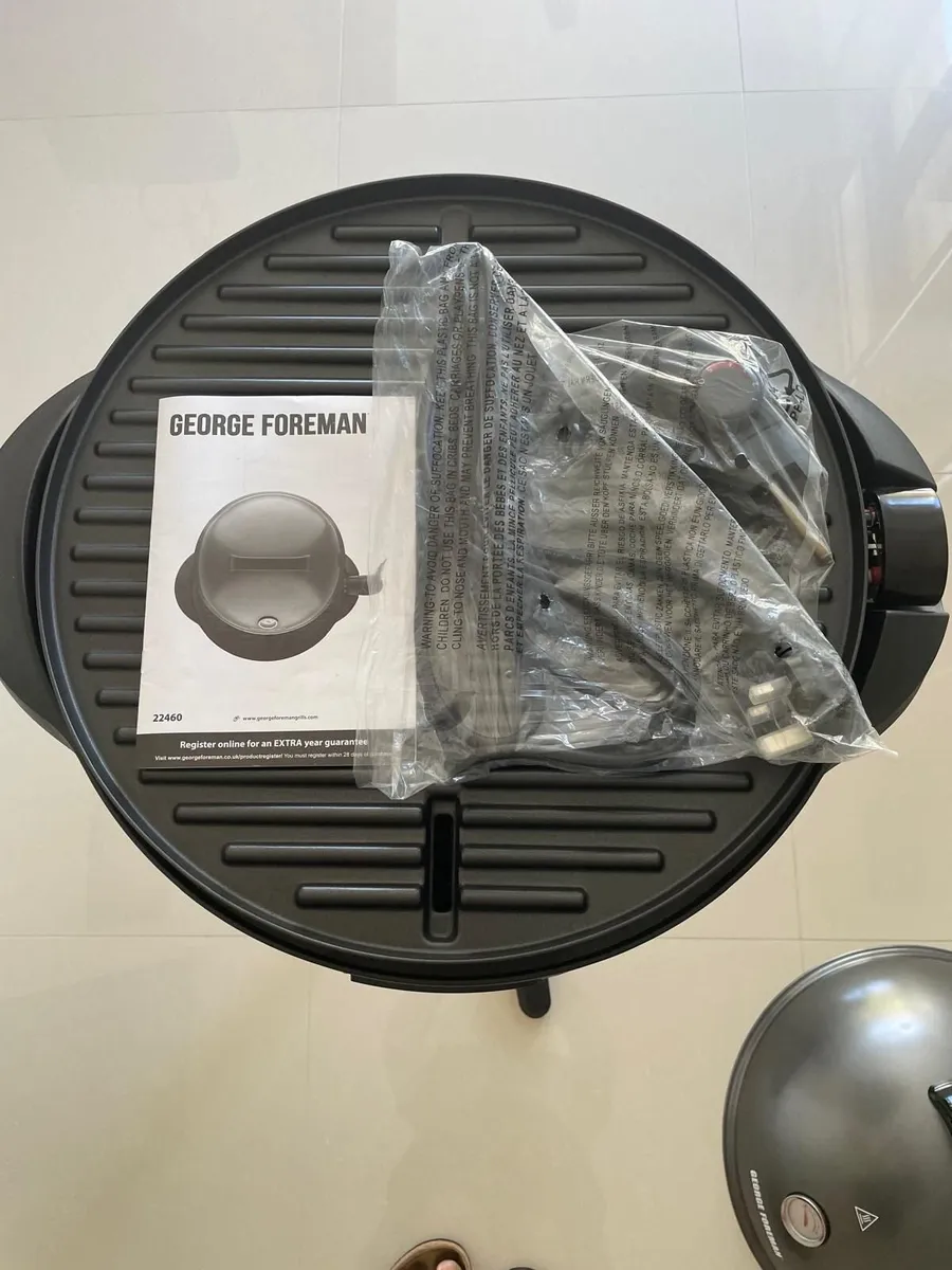 George Foreman Indoor/Outdoor BBQ/Grill - Image 4