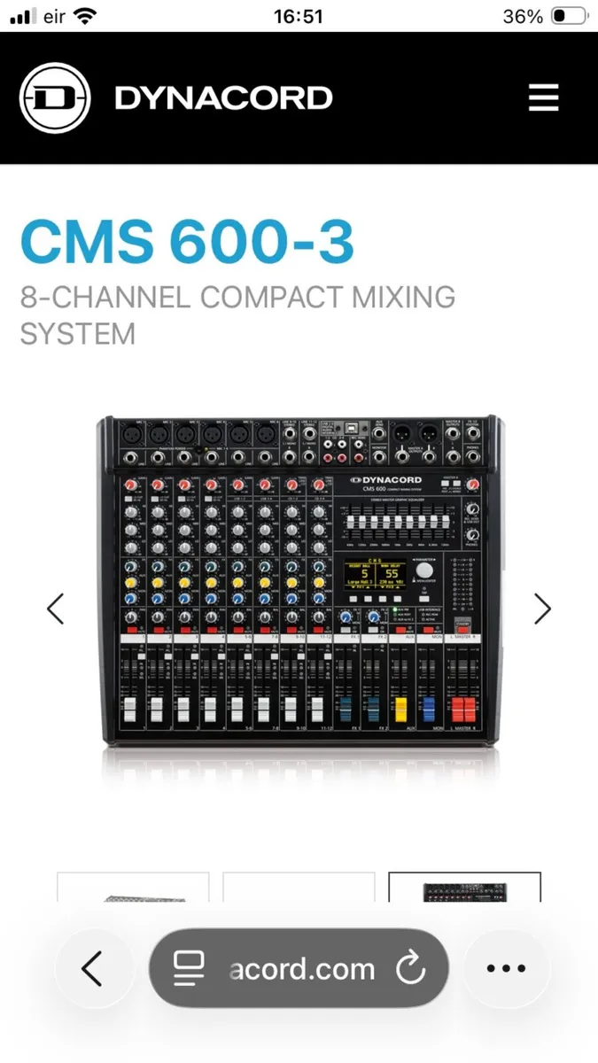 Dynacord CMS 600 - Image 1