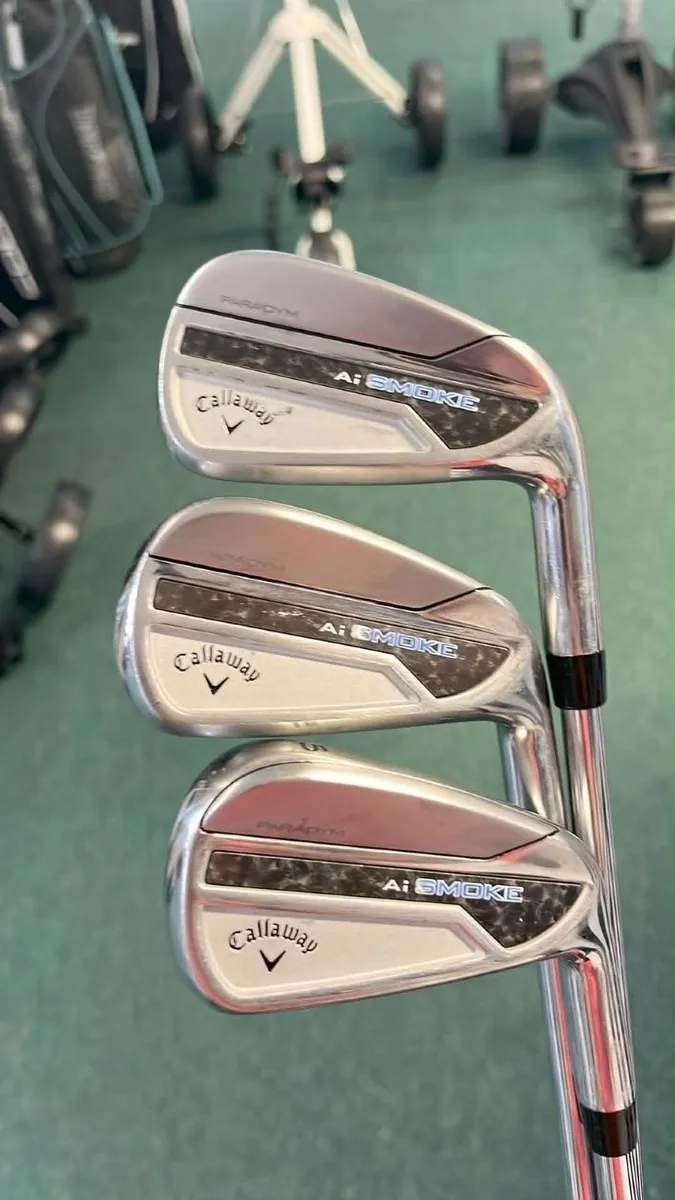 Callaway Paradym Ai Smoke 4-PW T/Temper Reg €649 - Image 1