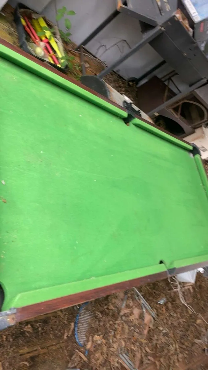 Pool and air hockey reverse able table - Image 1