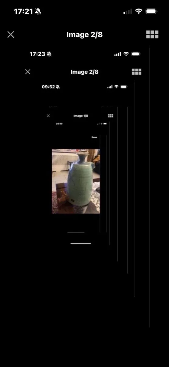 Rare Vintage Large Louis Mulcahy Cider Jar - Image 2