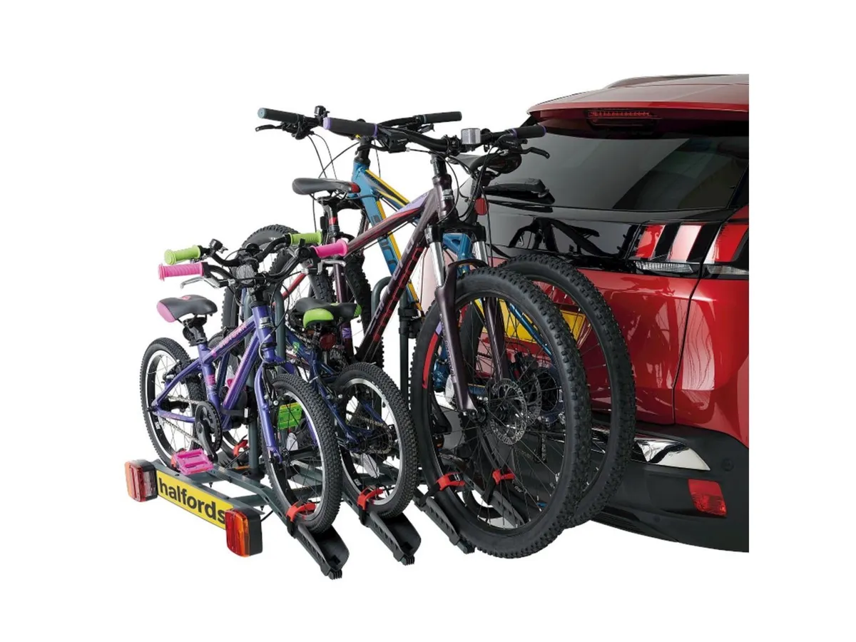 Halfords 4-Bike Towbar Mounted Bike Rack - Image 2