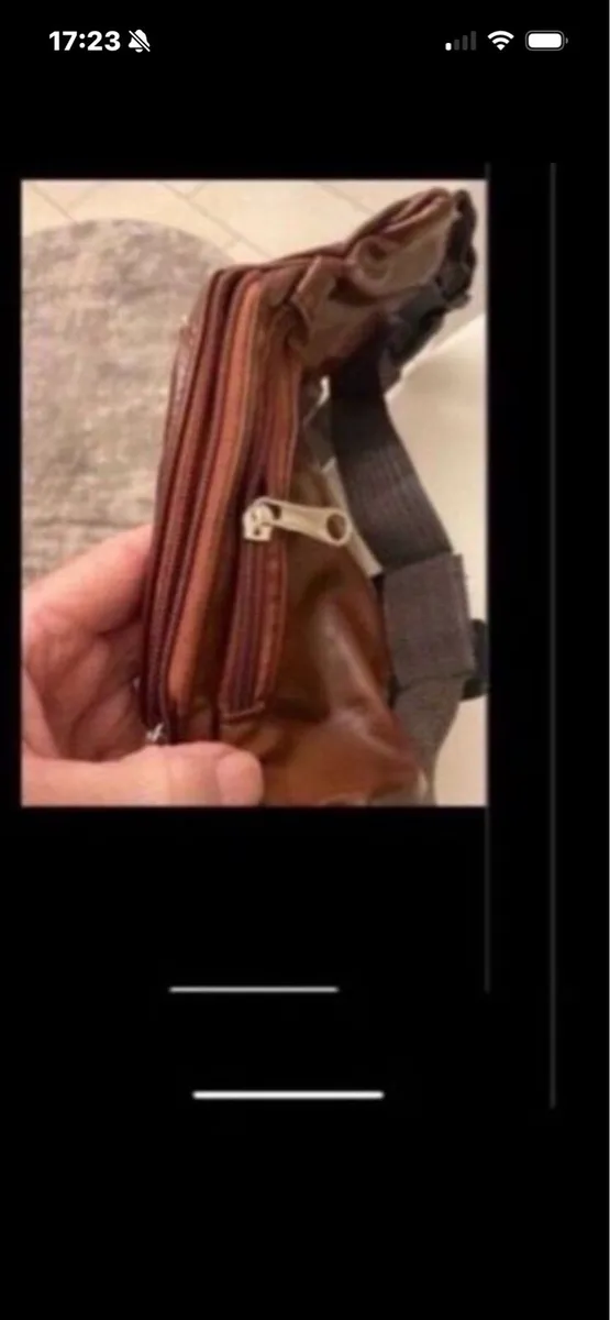 NEAw-Leather Waist Bag - Image 3