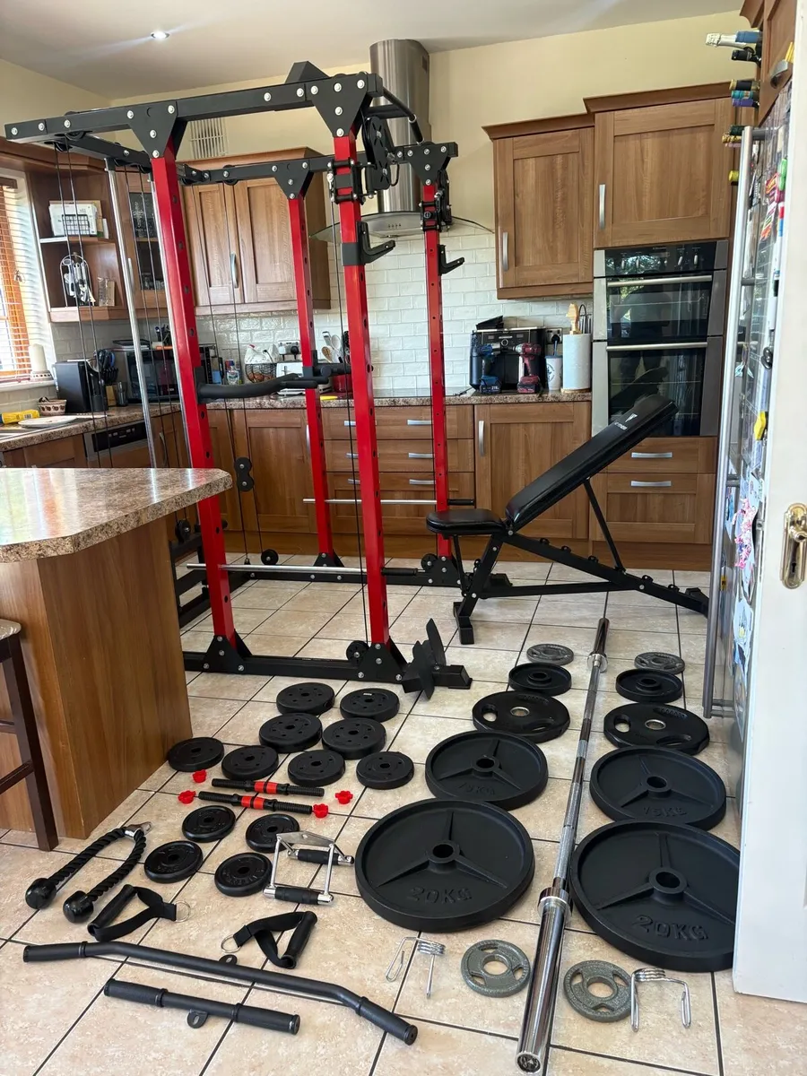 UNBELIEVABLE GYM SET, CABLE CROSS, ALL YOU NEED!!! - Image 1