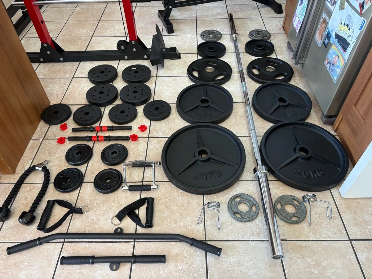 UNBELIEVABLE GYM SET, CABLE CROSS, ALL YOU NEED!!! - Image 2