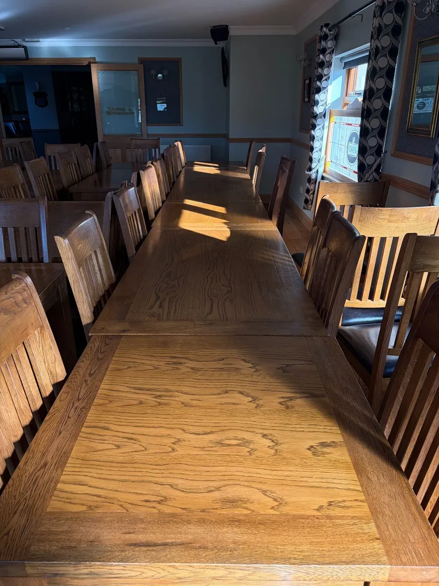 Job lot of tables and chairs - Image 4