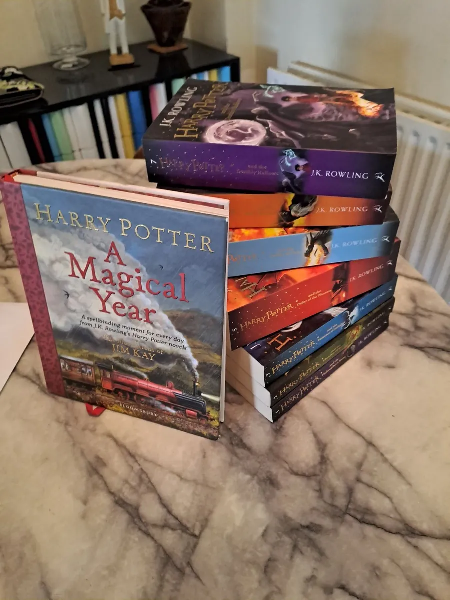 Harry Potter full set of books and a year edition - Image 1