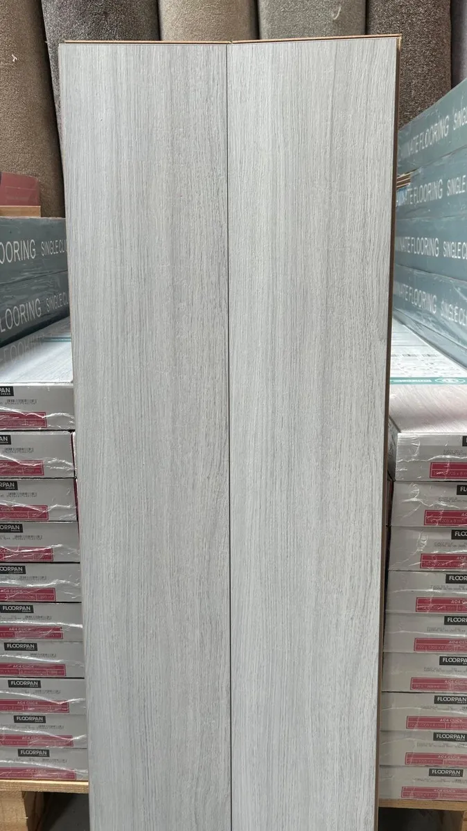 Light Grey & Dark Grey Matt Laminated Flooring - Image 4