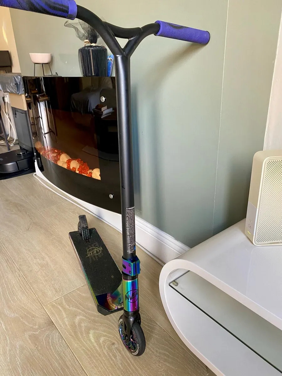 Freestyle Stunt Scooter – Oil Slick Finish - Image 3