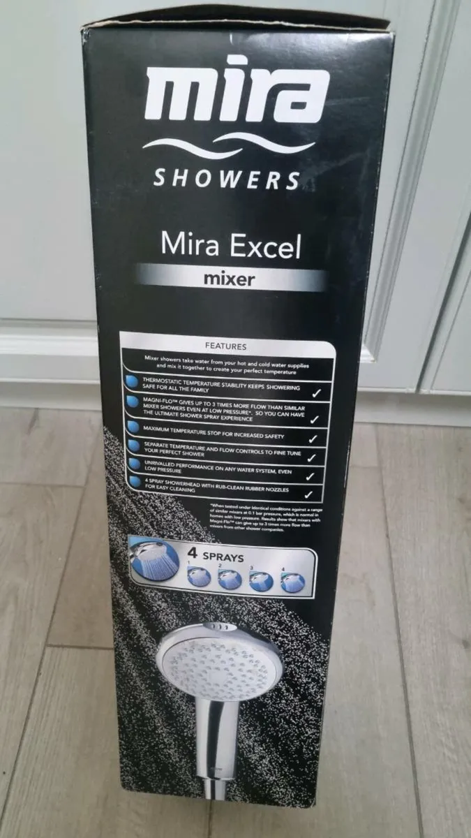 New Mira Excel Mixer Shower - Image 3