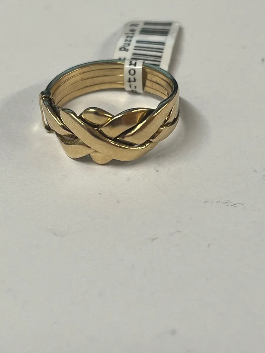 9k gold ring. - Image 2