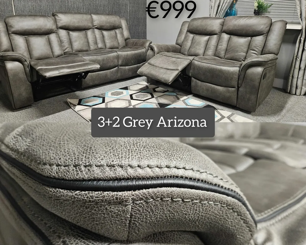 NEW Living Room Sofa - Arizona Soft Leather - Image 1