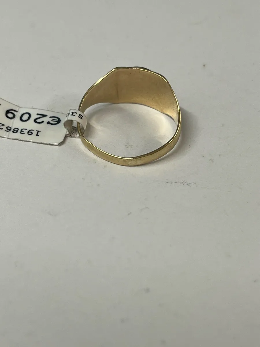 9k gold AA ring. - Image 3