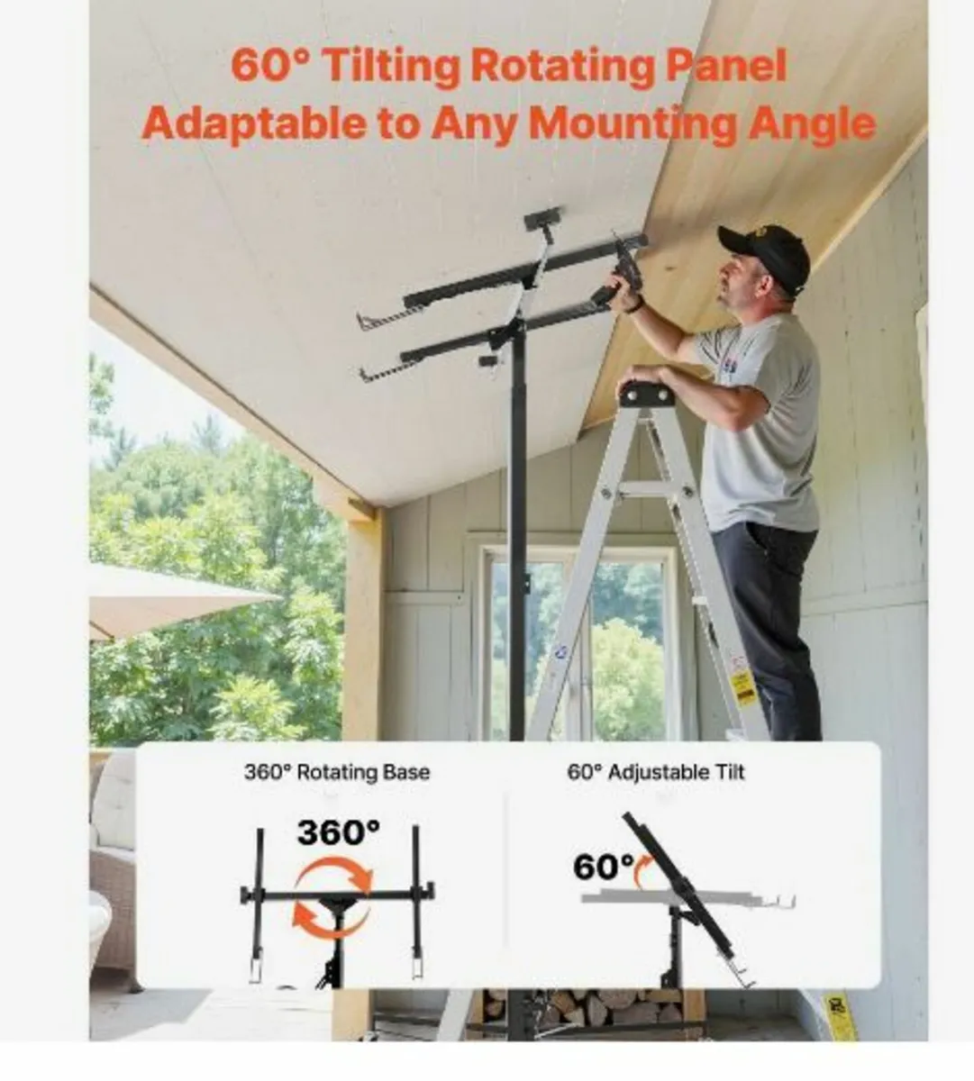 Drywall Lift, Heavy-Duty 68 kg - Image 3