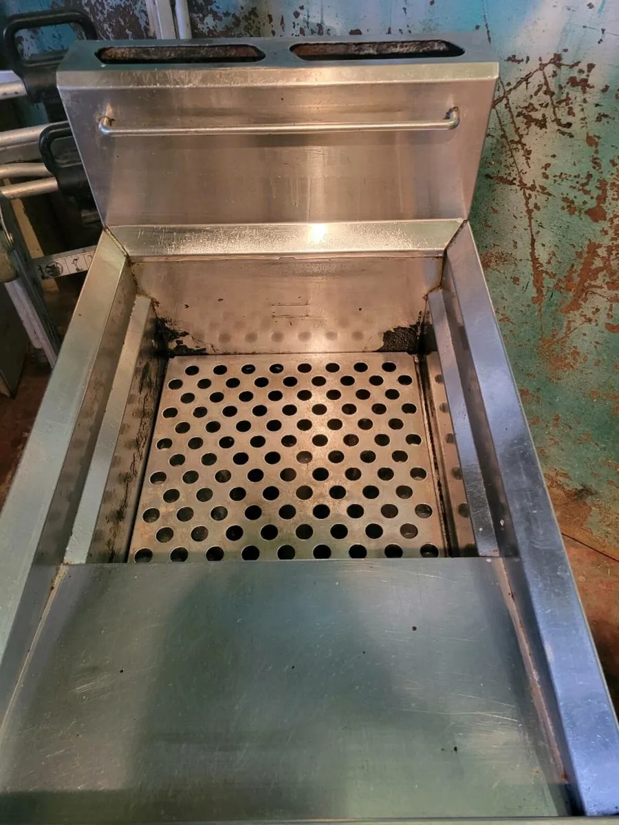 Fryer Natural Gas Single Tank BLUE SEAL - Image 3