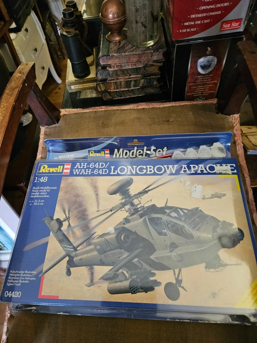 Airfix Revell Apache Longbow 1.48 Kit - Image 2