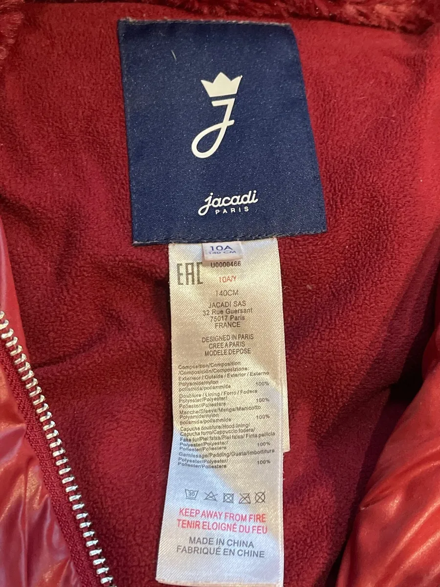 Designer winter jacket for a girl - Image 3