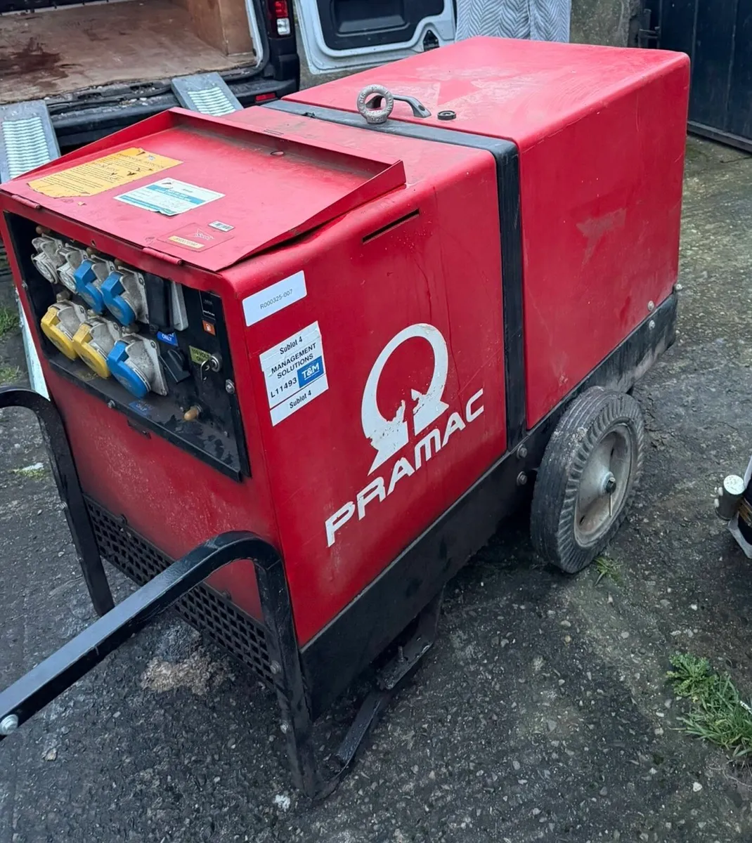 Pramac P11000 Generator (for repair or parts) - Image 1