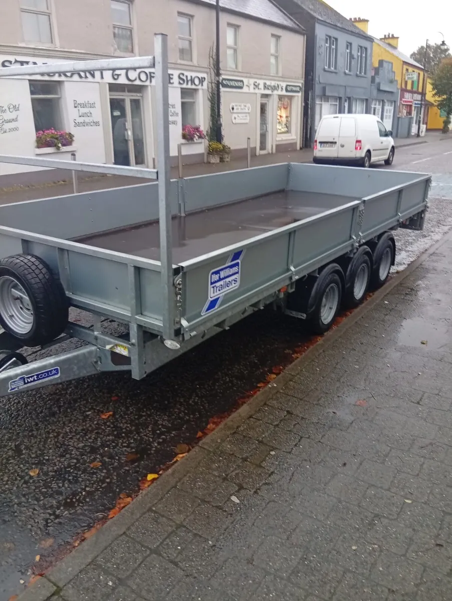 Ifor Williams LM166 dropside trailer 2025 - Image 1