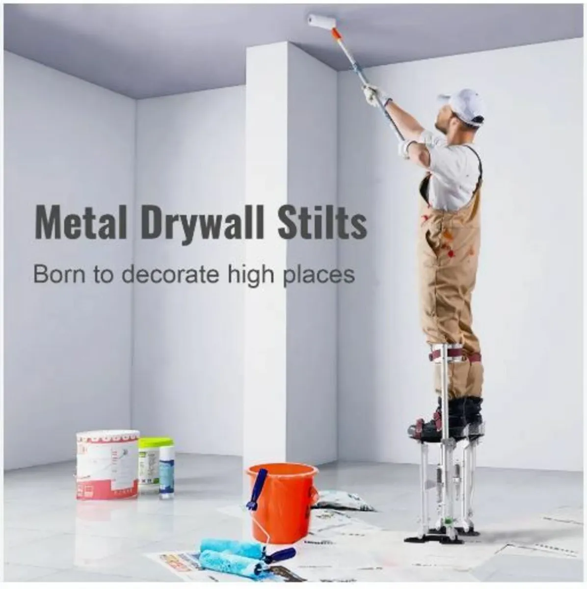 Drywall Stilts, 46 cm-76 cm Adjustable - Image 4