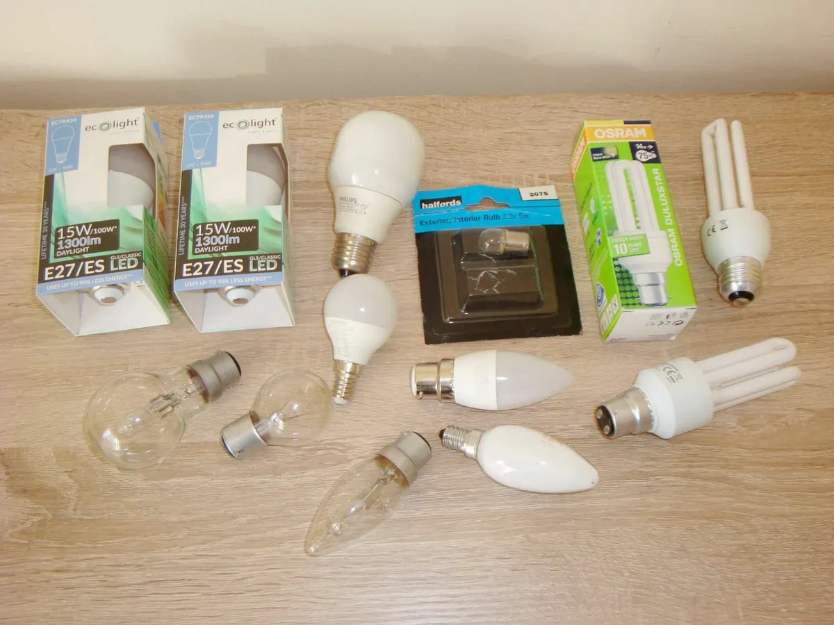 Bundle of various light bulbs - Image 1