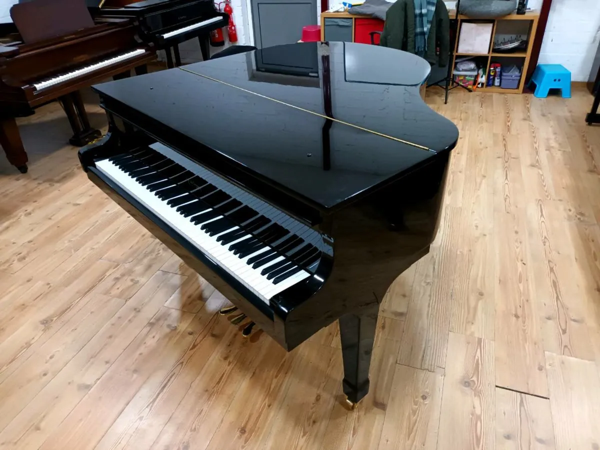 Very Small Black Baby Grand | Mint - Image 2