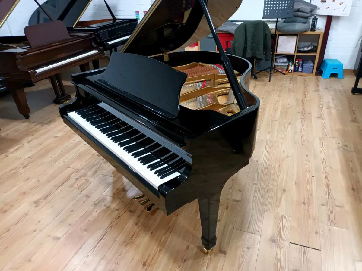 Very Small Black Baby Grand | Mint - Image 4