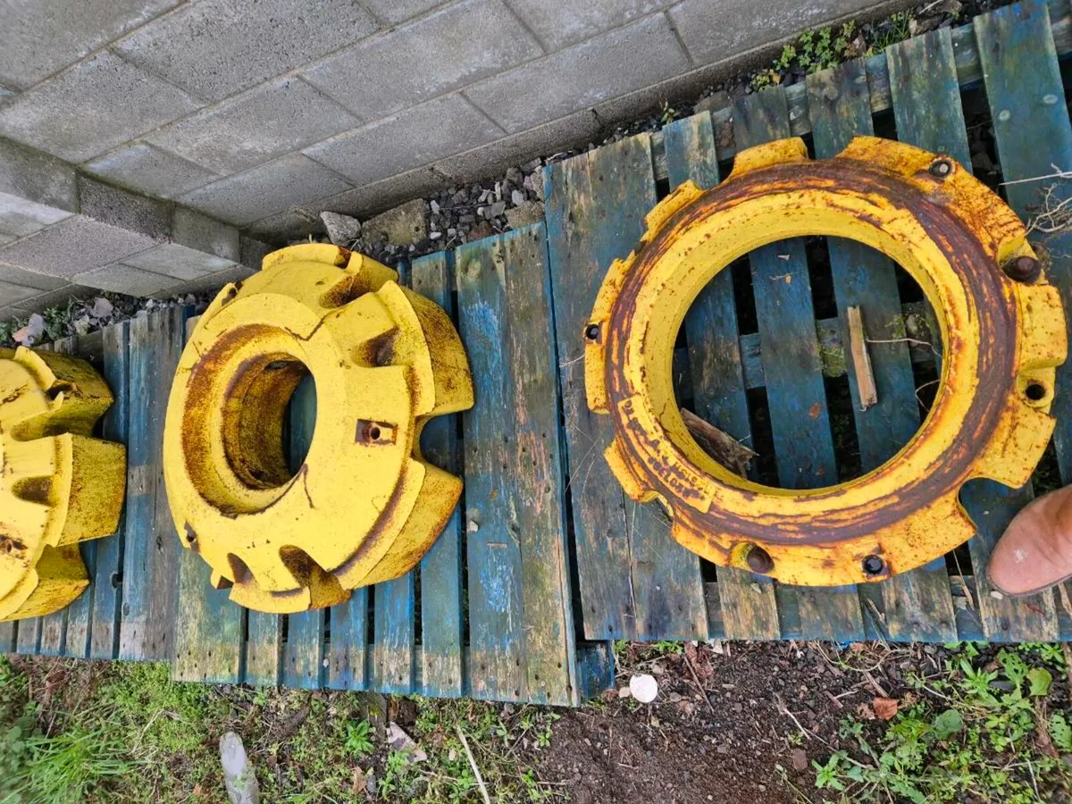 Wheel weights broughan trailer - Image 1