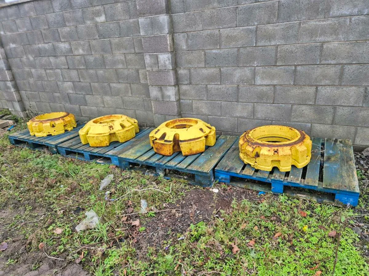 Wheel weights broughan trailer - Image 2